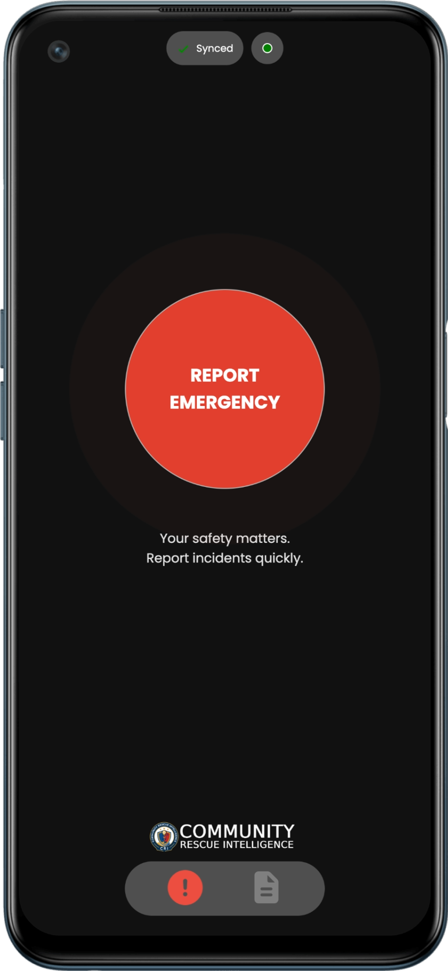 Community Rescue Intelligence App